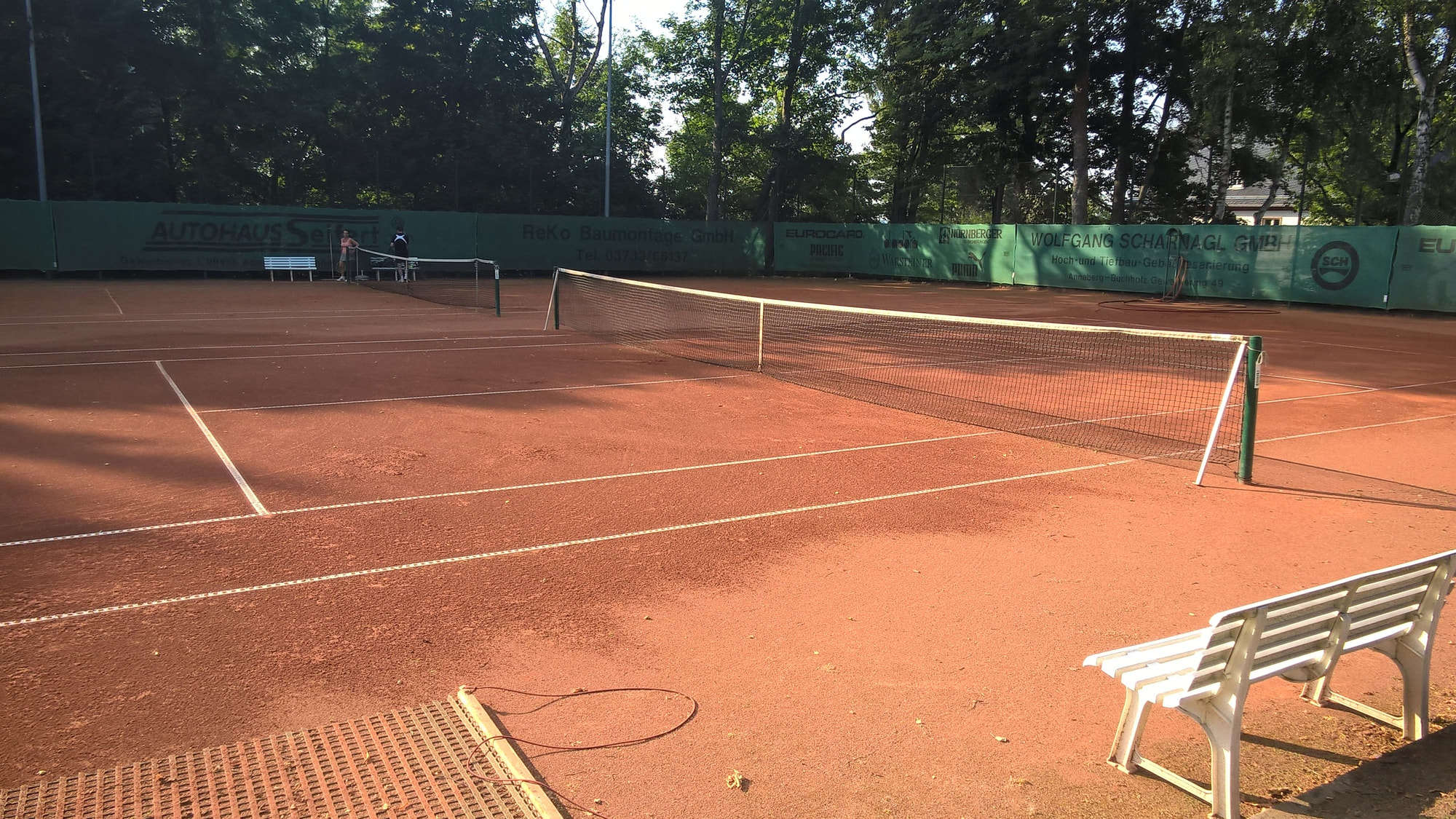 Tennisplätze des TC Annaberg