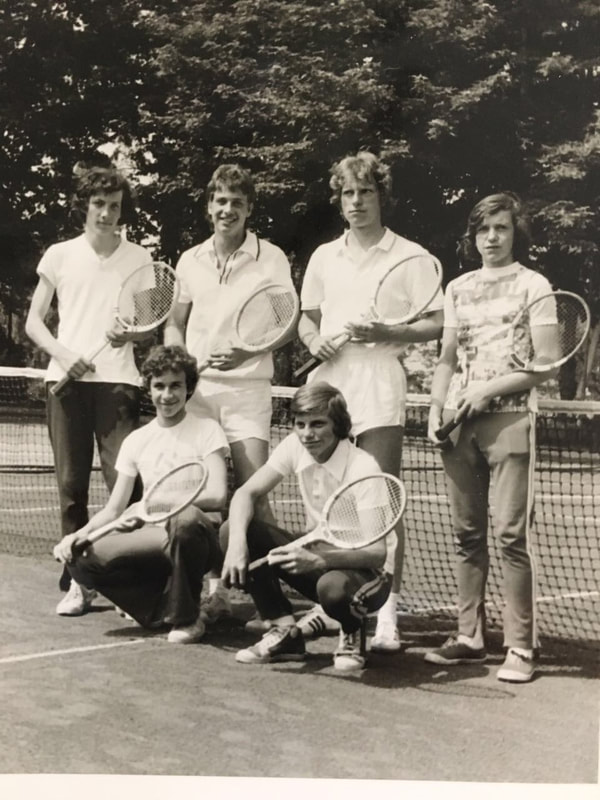 Historische Tennismannschaft